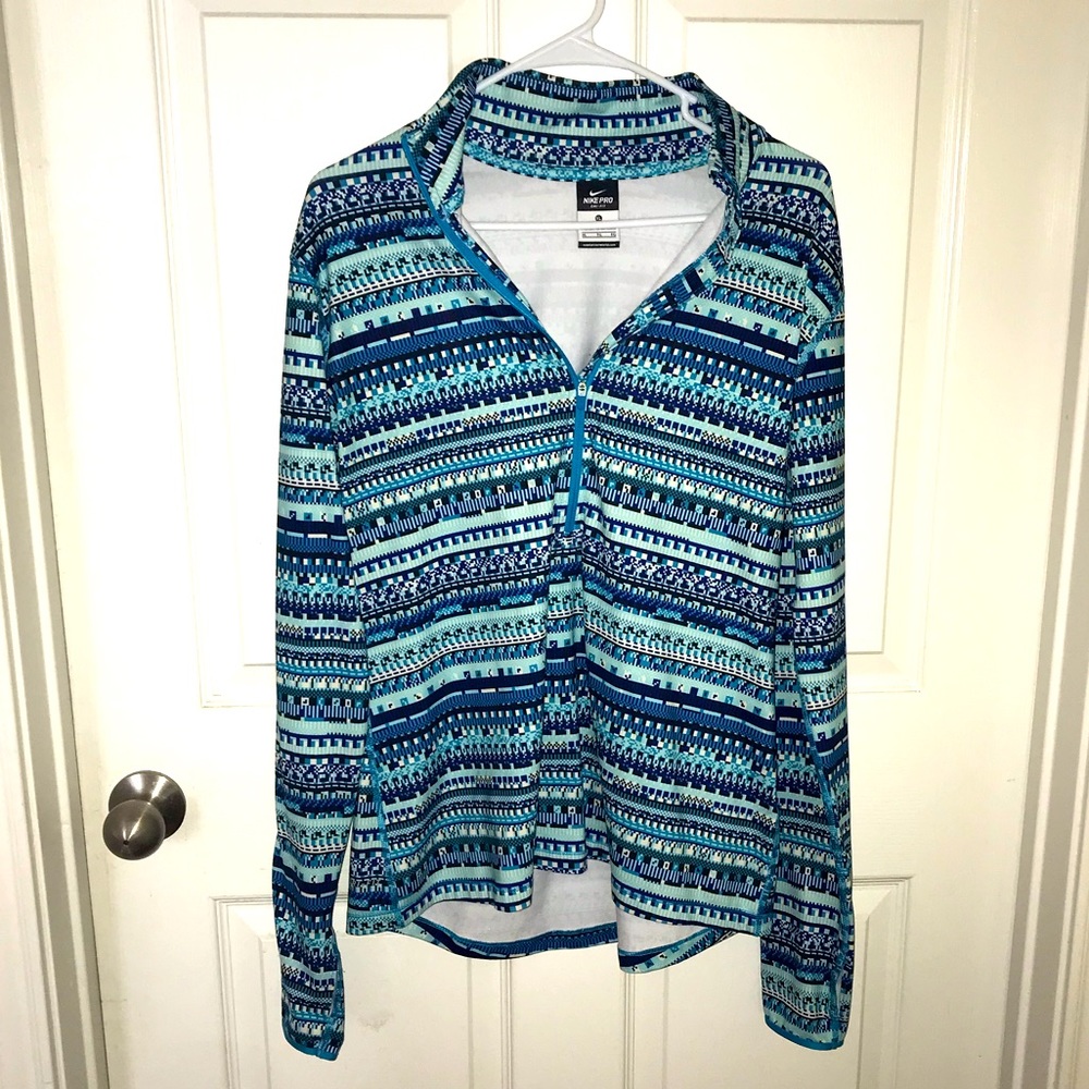 Nike pullover shirt-jacket